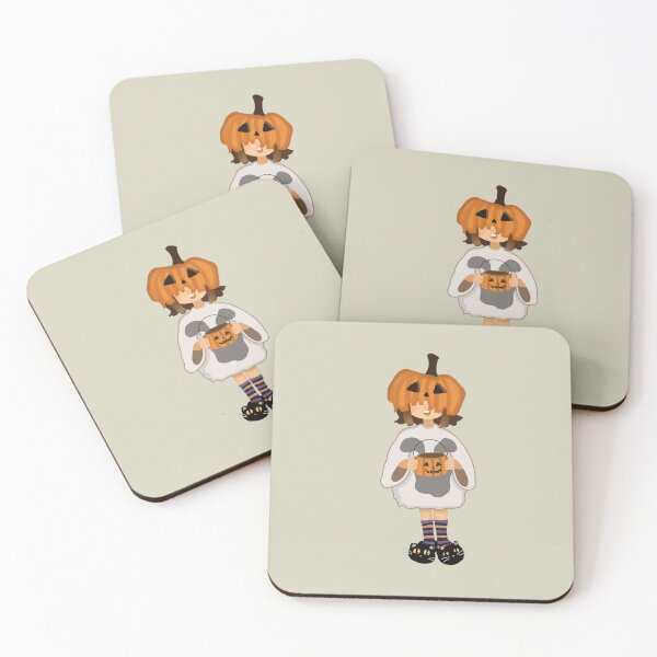 Item preview, Let’s Get Spooky- Cute Halloween Pumpkin Costume Kid Illustration designed and sold by Naphat Goods.