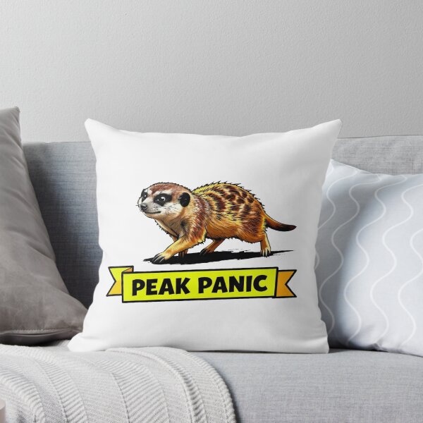 Item preview, Peak Panic - Neon ADHD Chaos Meerkat Aesthetic designed and sold by Arc2020.