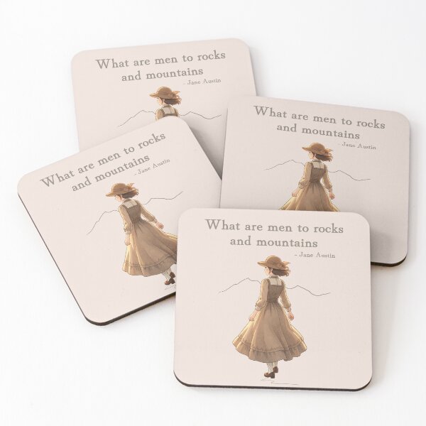 Item preview, Jane Austin Rocks inspirational quote designed and sold by Grahamgc.