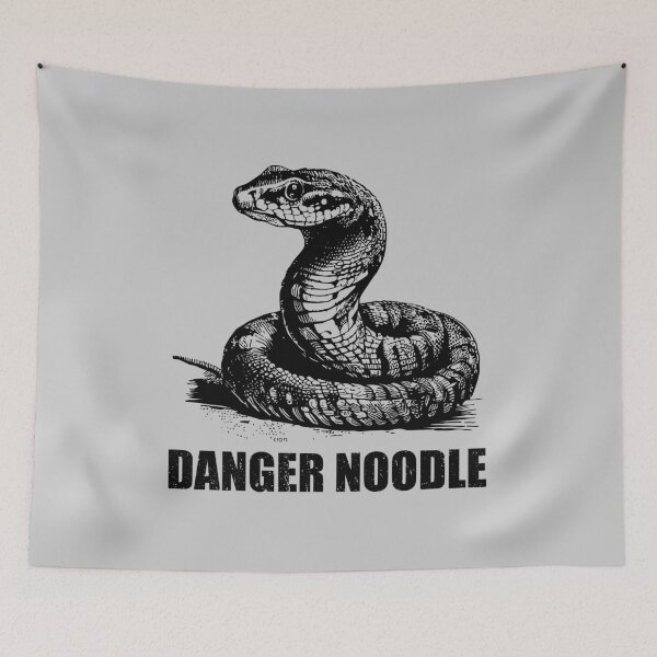 Artikelvorschau, Danger Noodle – Lustiges Schlangenliebhaber-Meme entworfen und verkauft von alianzahallma.