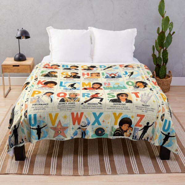 Item preview, Michael Jackson Learning Poster for little and big Kids designed and sold by LuluLeb.