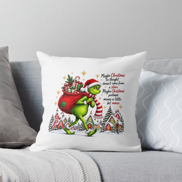Item preview, Grinch Christmas Maybe Christmas Means More designed and sold by KizserTid.