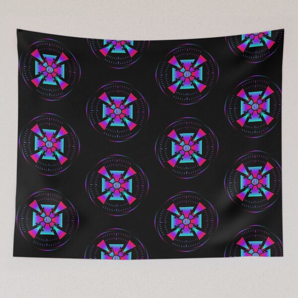 Item preview, Cyberpunk Geometric Target Core HUD designed and sold by VOIDXX.