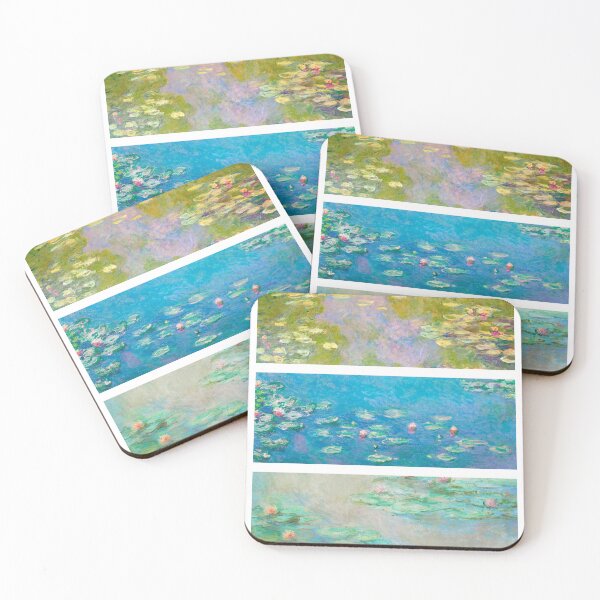 Item preview, Water Lilies by Claude Monet Poster Art  designed and sold by VenusArt7.
