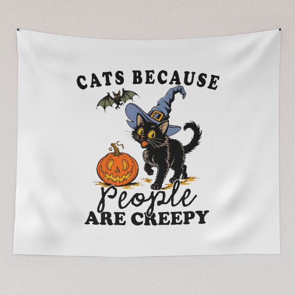 Item preview, Spooky Cat Lover Halloween Pumpkin Design designed and sold by OlyvieArt.