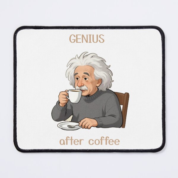 Item preview, My brilliant genius shines after my coffee designed and sold by Grahamgc.