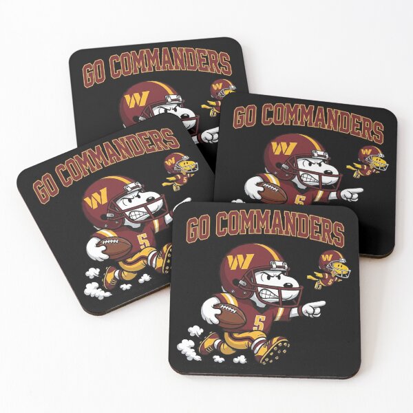 Item preview, Commanders Go Football Snoopy And Woodstock Red Uniform Game Day designed and sold by tharpemdmizerac.