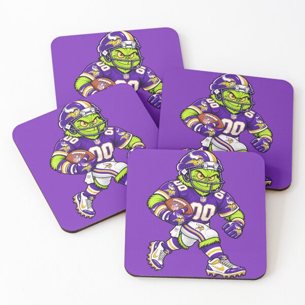 Item preview, Merry Grinchmas Funny Grinch Player Minnesota Vikings Fans designed and sold by liajuenaetk.