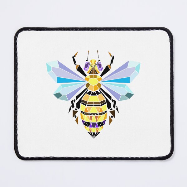 Item preview, Yellow polygonal bee designed and sold by Blackmoon9.