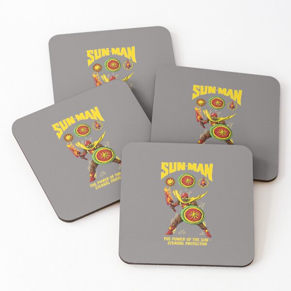 Item preview, SUN MAN Hero Comic Art with Spear and Shield-39 designed and sold by CariHettinger.