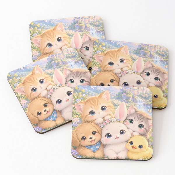 Item preview, Animal friends magical kingdom  designed and sold by Helmy Dream.