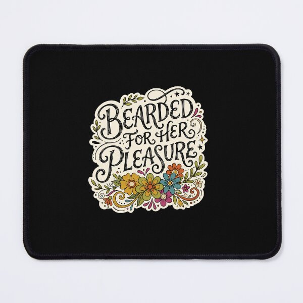 Item preview, Bearded For Her Pleasure Funny Beard Owner Husband Partner designed and sold by PopStars1993.