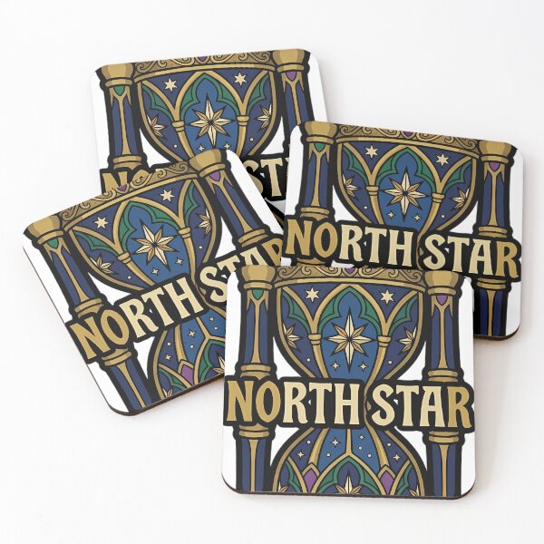 Item preview, Winter Star Hourglass - North Star Gothic Hourglass Art designed and sold by IllumeInk.