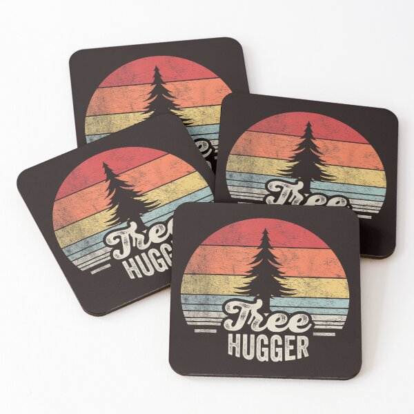 Item preview, Tree Hugger Retro Sunset Vintage Pine Tree Nature Lover designed and sold by mari-kayden.