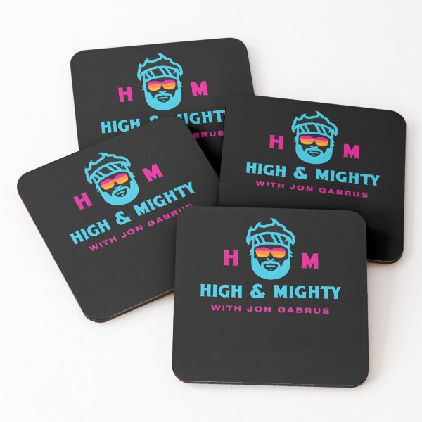 Item preview, High & Mighty Jon Gabruss Podcast designed and sold by 27Maydesign.