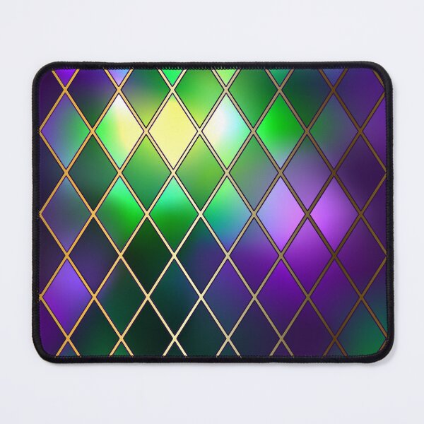 Item preview, Mardi Gras rhombus background designed and sold by Blackmoon9.