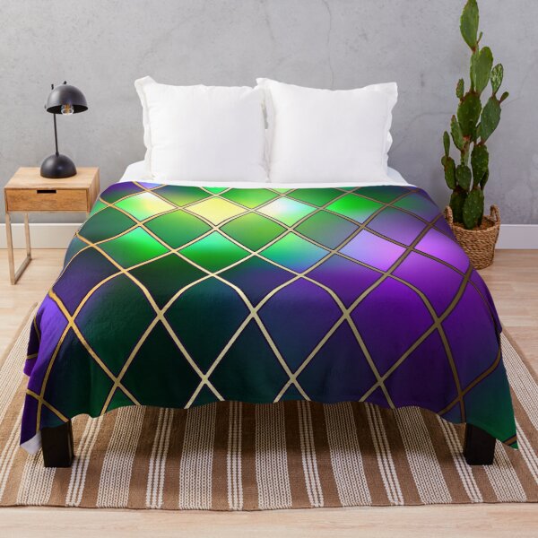Item preview, Mardi Gras rhombus background designed and sold by Blackmoon9.