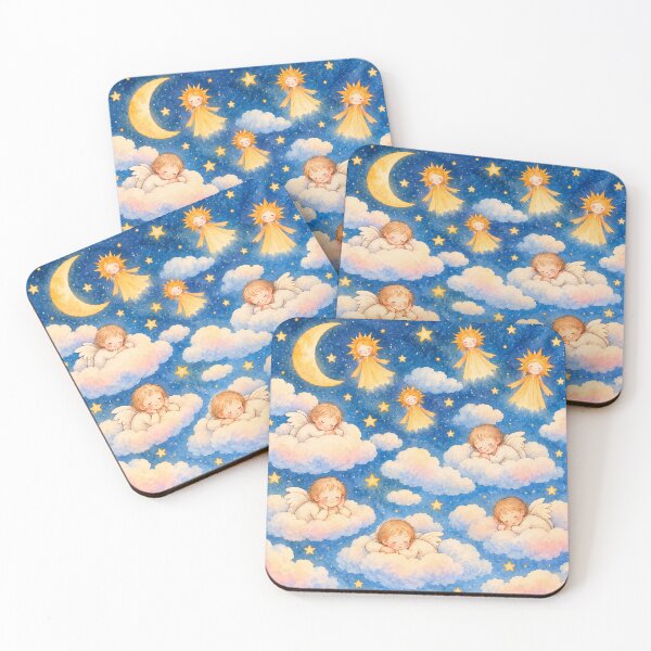Item preview, Angels in the starry sky designed and sold by Zeewind.