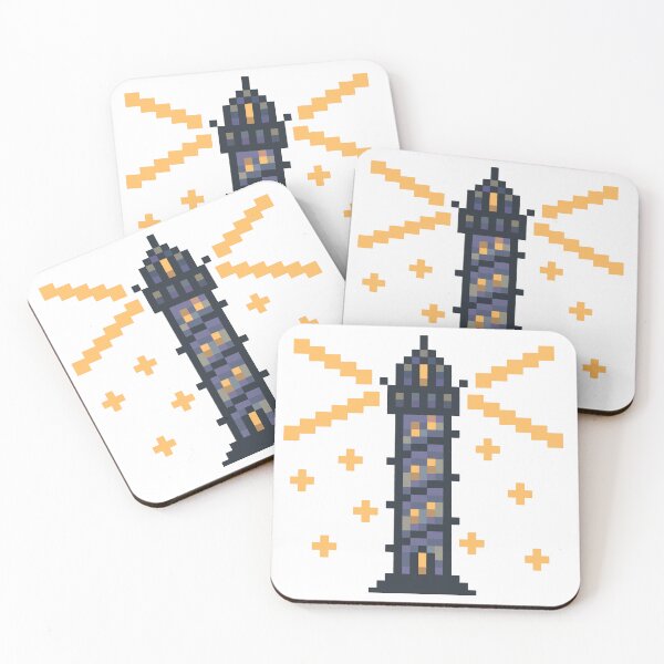 Item preview, Inktober Pixel Art - Beacon designed and sold by Niceci.