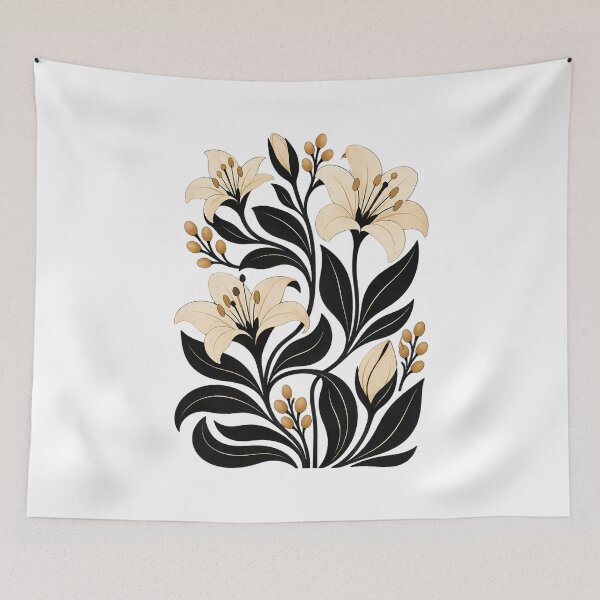 Item preview, Elegant Lily Botanical Art  designed and sold by MichalHau.