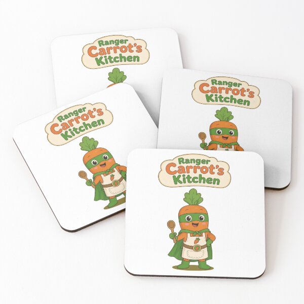Item preview, Ranger Carrot's Kitchen – Cute Superhero Chef Vegetable Comic Art designed and sold by Alchemy8House.