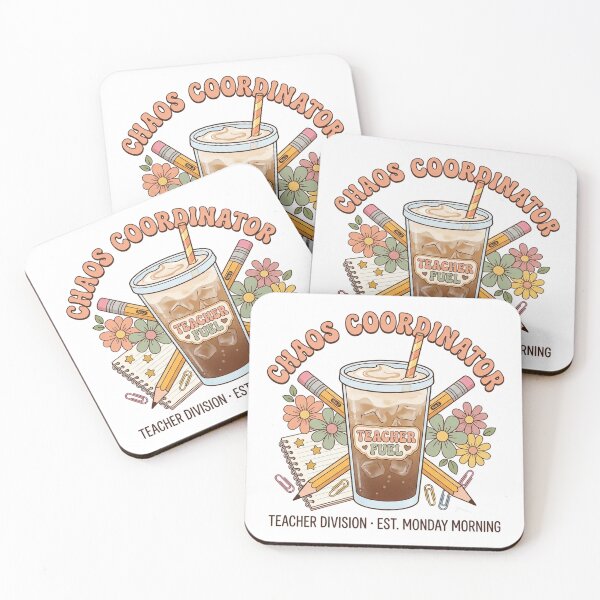 Item preview, Chaos Coordinator - Teacher Division Elementary School Fuel designed and sold by MonodyStore.