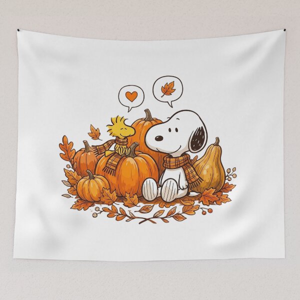 Item preview, Snoopy And Woodstock Pumpkin Patch Cozy Fall Aesthetic designed and sold by tharpemdmizerac.