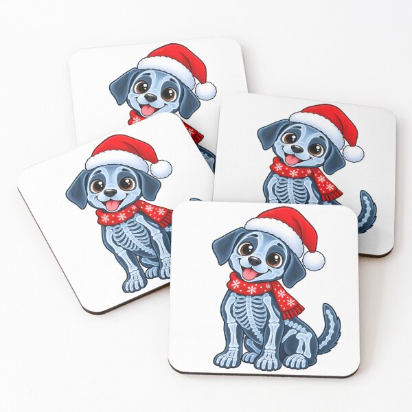 Item preview, Cute Christmas X-Ray Puppy – Veterinary Radiology Holiday Design designed and sold by Bettybee00.