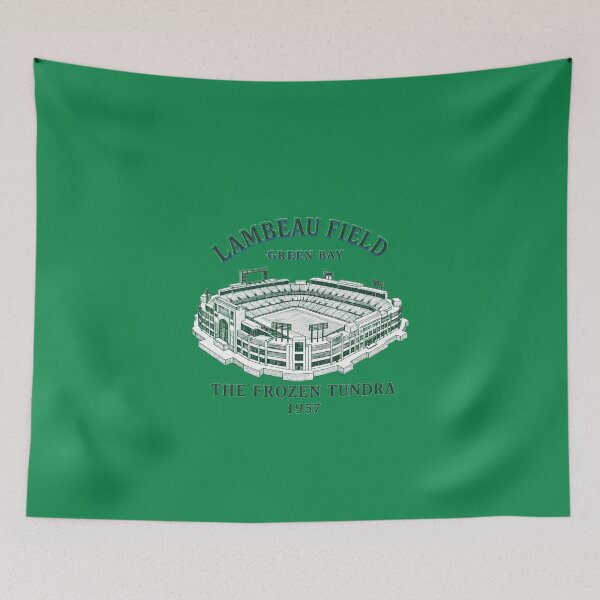 Item preview, Green Bay Packers Tshirts Green-Bay-Packers Vintage Stadium Art designed and sold by greenchar81115.