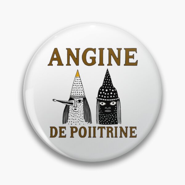 Item preview, Retro French Alternative Rock Band Vibe, Angine De Poitrine designed and sold by ashwiibox.