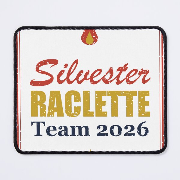 Artikelvorschau, Silvester Raclette Team 2026 entworfen und verkauft von SpruchwerkShop.