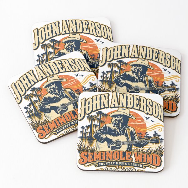 Item preview, John Anderson Country Music Legend – Seminole Wind Tribute Design designed and sold by Atlant11.