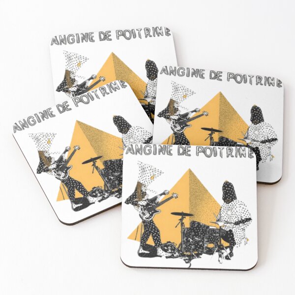 Item preview, Classic Underground Indie Rock Vintage Distressed, Angine De Poitrine designed and sold by ashwiibox.