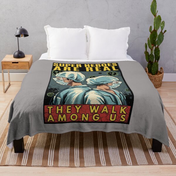 Item preview, Super Heroes Are Real They Walk Among Us Nurses-58 designed and sold by DariusdKamirski.