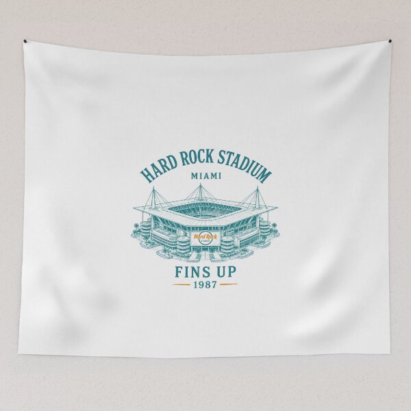Item preview, Miami Dolphins Tshirts Miami-Dolphins Vintage Stadium Art designed and sold by greenchar81115.