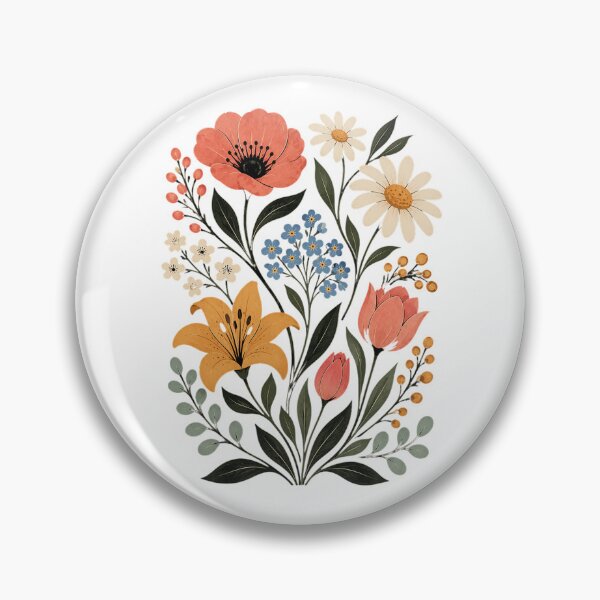 Artikelvorschau, Vintage Wildflower Bouquet  entworfen und verkauft von MichalHau.