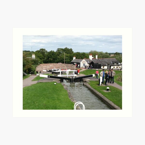 Foxton Locks, Leicestershire (5143) Art Print