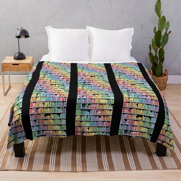 Item preview, Rainbow Books Shelf Pattern designed and sold by honeycut-ttasia.
