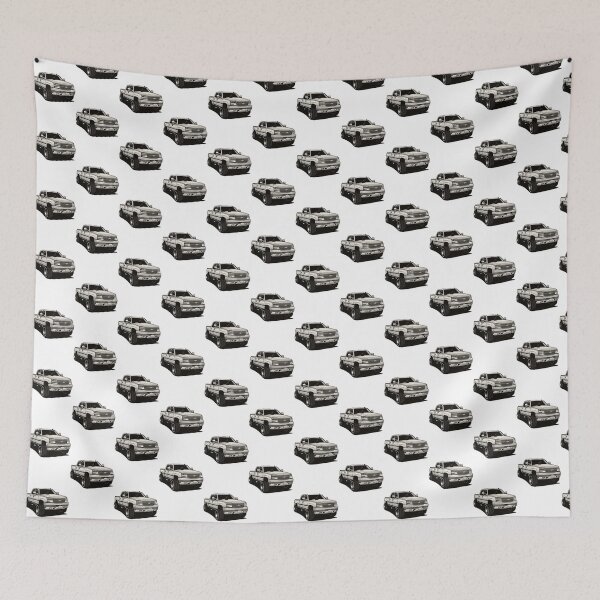 Item preview, Chevrolet Silverado White Truck Illustration Design designed and sold by warDi-Z.