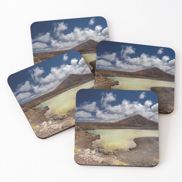 Item preview, Volcanic Lagoon with Black Lava and Red Cone designed and sold by Cole's Design.