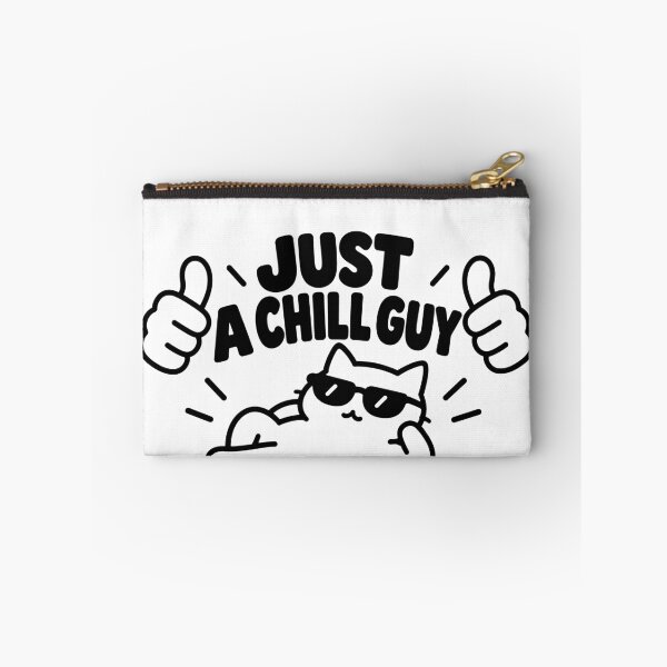 Item preview, Just a Chill Cat Funny Relaxed Cat designed and sold by MonkiFlipp.