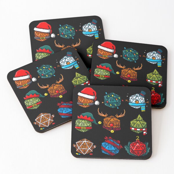 Item preview, Festive Dice Christmas DND designed and sold by amit-nyb.