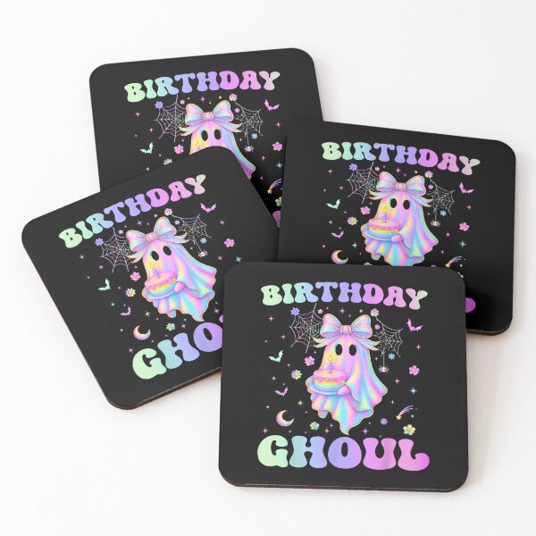 Item preview, Birthday Ghoul Funny Spooky Ghost Halloween Birthday Girl designed and sold by TiaraHans.