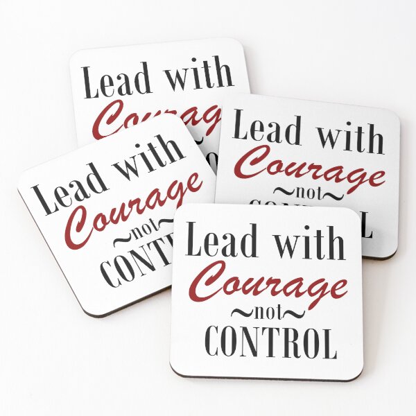 Item preview, Lead with Courage not Control – Empowered Leadership T‑Shirt Design designed and sold by Authenticity Threads.