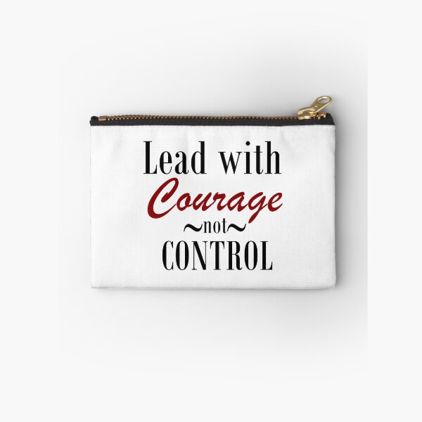 Item preview, Lead with Courage not Control – Empowered Leadership T‑Shirt Design designed and sold by Authenticity Threads.