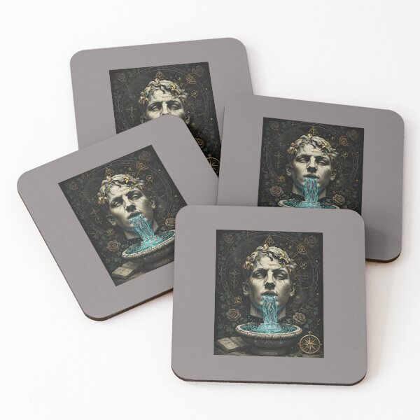Item preview, Surreal Abstract Head Water Flow Outline-94 designed and sold by NilsStraub.