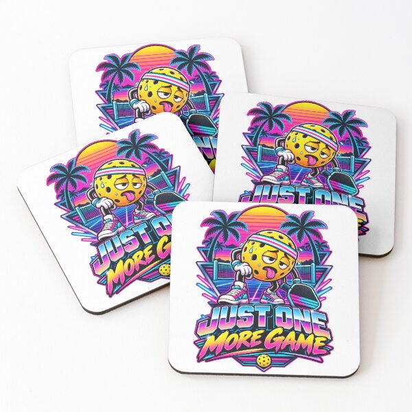 Item preview, Just One More Game Retro Pickleball Athletic Badge designed and sold by Win Hardy.