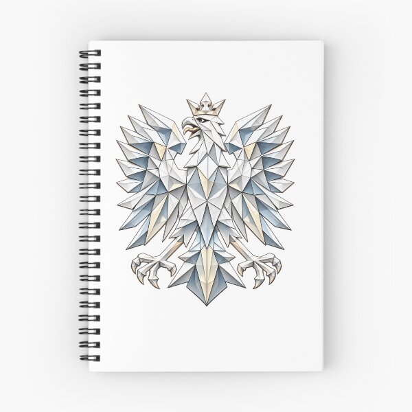 Item preview, Polish White Eagle – Modern Geometric Coat of Arms designed and sold by Gala-Design.