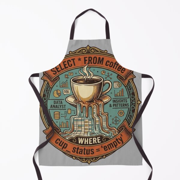 Item preview, Funny SQL Coffee Query Data Analyst Gift designed and sold by @SHINTOSARTSTORE.