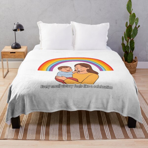 Item preview, Joyful Parent and Toddler Under Rainbow designed and sold by NiftyWrx.